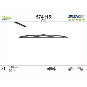 Valeo Silencio 510 mm 574115