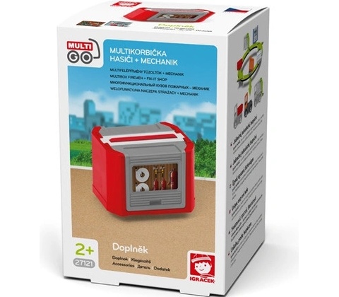 EFKO Igráček Multigo Multikorbička červená 27121