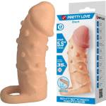  Пенис удължител с топчета и пръстен за тестиси , 14см. - Pretty Love Dort (D-246161)