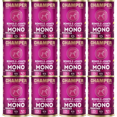 Champer Bones & Joints monoproteinové hovězí 12 x 400 g