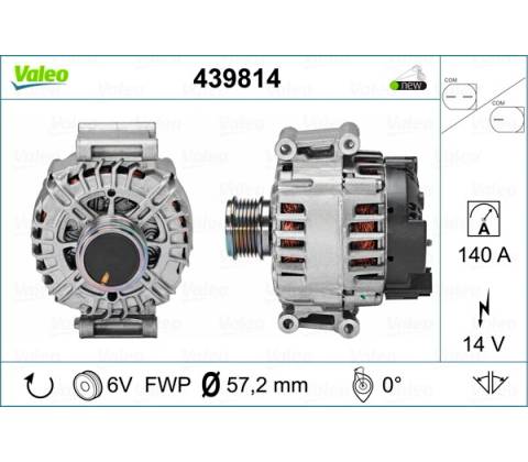 439814 VALEO generátor