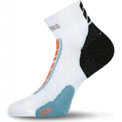 Lasting CKL 001 cyklo ponožky bílé