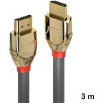 Lindy HDMI високоскоростен кабел, 3 м, Lindy, Gold Line 37863 (37863)