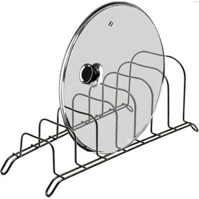 ARTEX Držák, stojan na 7 ks poklic 38 x 19 x v.15 cm, kov, černý – Zboží Dáma