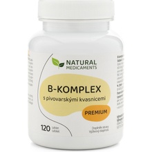 Natural Medicaments B-komplex s piv.kvas. 120 tabliet