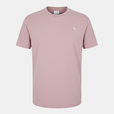 Jack Wills Мъжка тениска Jack Wills JW Sandleford T-Shirt Mens - Pink