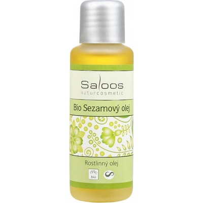 Saloos Bio sezamový rostlinný olej lisovaný za studena 1000 ml