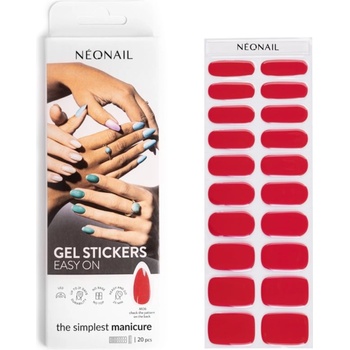 Image 1 of NEONAIL Easy On Gel Stickers Стикери за нокти с използване на UV/LED лампа цвят M06 20 бр