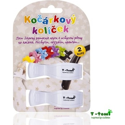 T-tomi Štipce 2 ks bielý