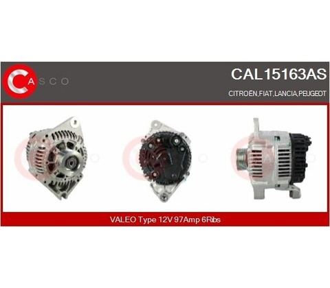 Alternátor CASCO CAL15163AS
