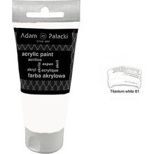 Akrylová barva Adam Palacki 75 ml Titanium White