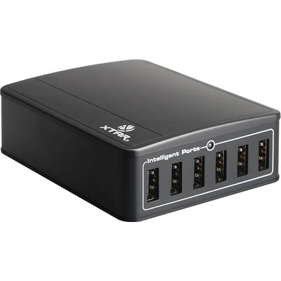 XTAR 45W 6-Port USB зарядна станция