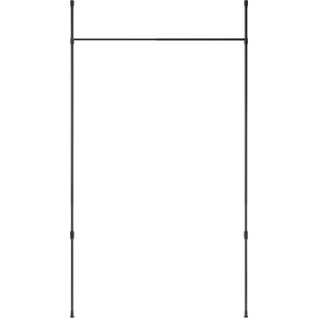Umbra Матово черно стоманена разделителна рамка за завеса Anywhere - Umbra (1012718-038)