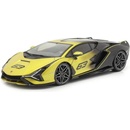 Zberateľské modely Bburago TOP Lamborghini Sián FKP 37 yelow 1:18