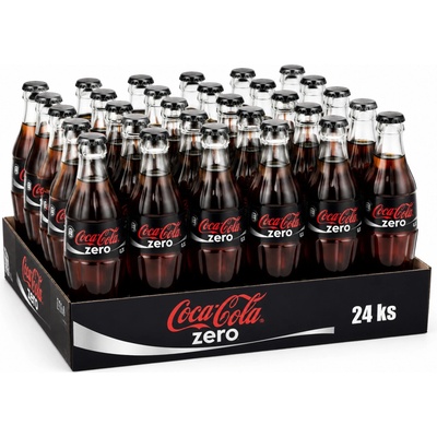 Coca Cola Zero limonáda ve skle 24 x 330 ml