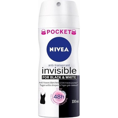 Invisible Black & White Clear антиперспирант в спрей за жени 100ml