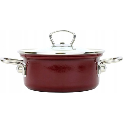 BELIS Smaltovaný kastról s pokrievkou 24 cm – 4,5 l – ECO-CERAMIC - 42524-088DB9N5