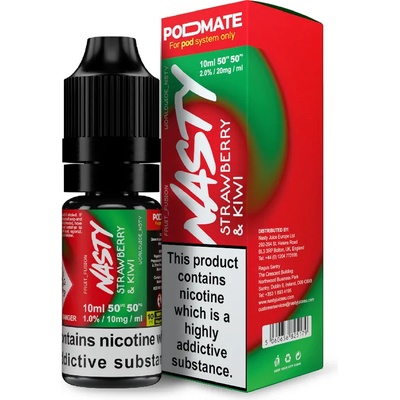 Nasty Juice NIC SALT PODMATE Strawberry Kiwi 10ml