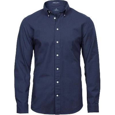 Tee Jays košeľa Oxford Perfect s dl. rukávom 4000 modrá navy