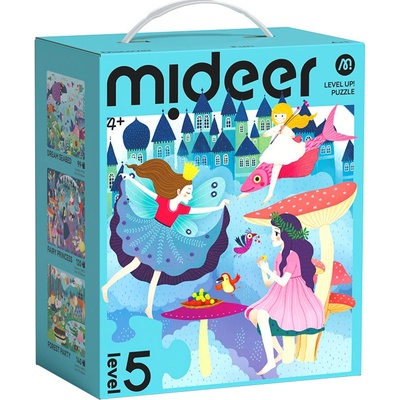Mideer LEVEL UP! 05 Dětský svět 3v1 99 120 a 140 dílků