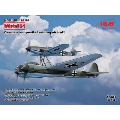 ICM German composite training aircraft WWII German Bomber 1:48