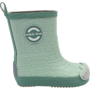Mikk-Line Детски гумени ботуши Mikk-Line Kid's Wellies Dragon Barefoot Wellington boots - Green Milieu - размер 30 (EU) (731-0299-0117)