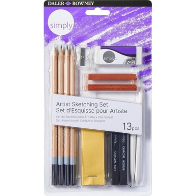 Daler-Rowney Simply Sketching Pencils Комплект художествени моливи 13 бр (644200000)