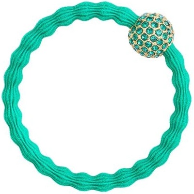 By Eloise London Bling Charms Disco Ball гривна / ластик за коса цвят зелен