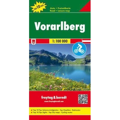 Freytag & Berndt Autokarte Vorarlberg