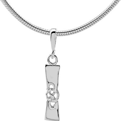 Keltský stříbrný přívěsek písmeno I PRMP13862