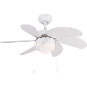 ZEVENTI - Вентилатор за таван FAMARA 1xE14/60W/230V бял (ZV0016)