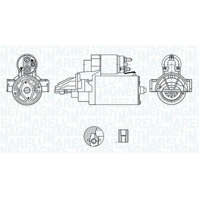 Startér MAGNETI MARELLI 063721421010
