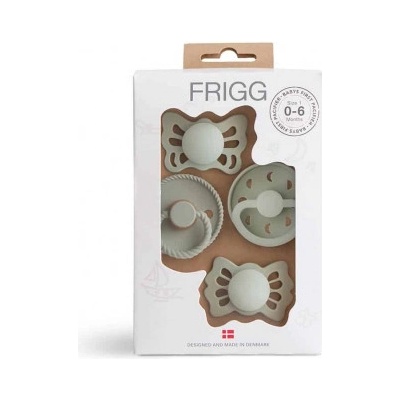 Frigg štvorbalenie cumlíkov baby´s first moonlight sailing sage