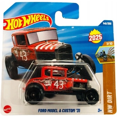 Mattel Hot Wheels HW Dirt Ford Model A Custom '31 červené