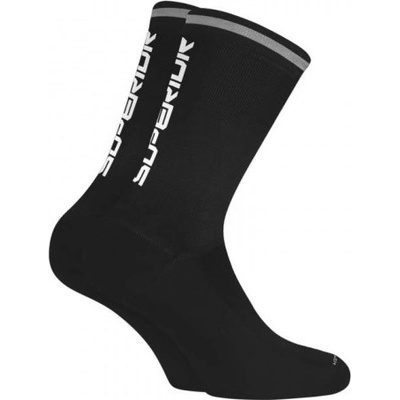 Superior Long Cycling Socks black/white