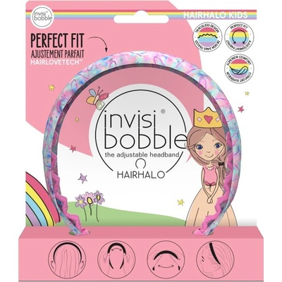 Invisibobble KIDS HAIRHALO Cotton Candy Dreams - Dětská čelenka