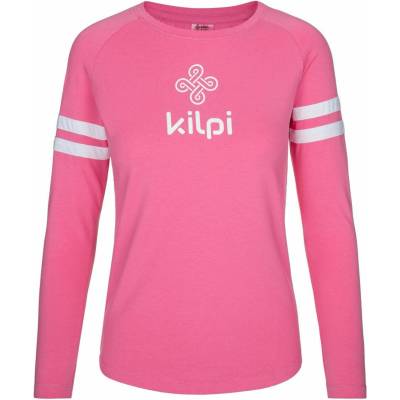 Kilpi Дамска памучна тениска с дълъг ръкав Kilpi MAGPIES-W Розова Kilpi | Rozov | ЖЕНИ | 34