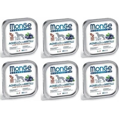 Monge Dog fruit jehněčí s borůvkami 150 g