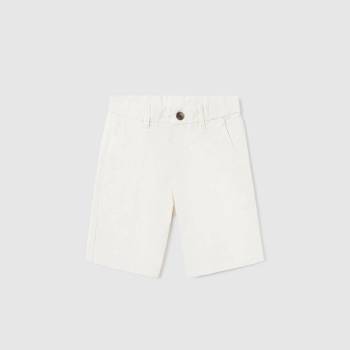 Image 1 of Mayoral Бермуди тип чино в мръсно бяло за момче Майорал