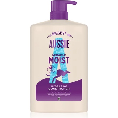 Aussie Miracle Moist хидратиращ балсам за суха и увредена коса 1000ml