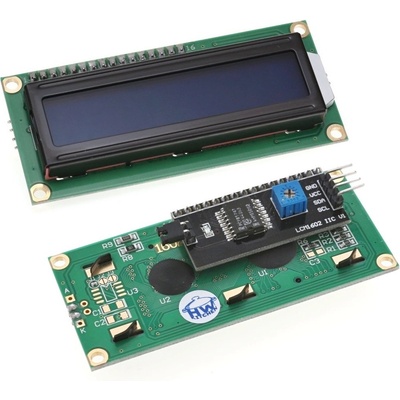 HWKITCHEN IIC/I2C LCD displej 16x2 modrý s podsvětlením HW409