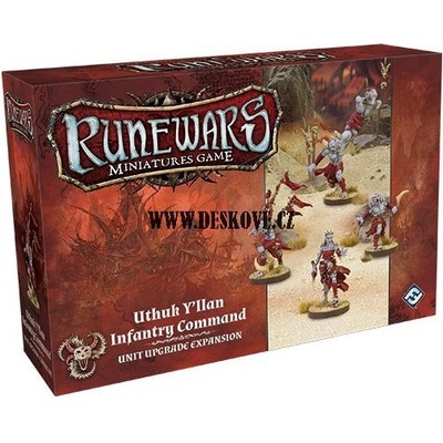 FFG RuneWars The Miniatures Game Uthuk Y'llan Infantry Command Unit