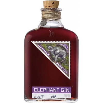 Elephant German Sloe Gin 35% 0,5 l (čistá fľaša)