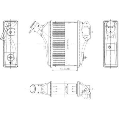Chladič turba NRF 309091