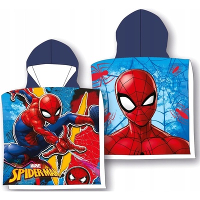 Faro Plážové pončo Spiderman pavučina 55x55 cm