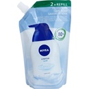 Tekutá mýdla Nivea Creme Soft tekuté mýdlo náhradní náplň 500 ml