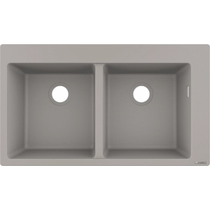 Hansgrohe Кухненска мивка Hansgrohe S510-F770-Concretegrey (43316380) - bay Мивка за вграждане