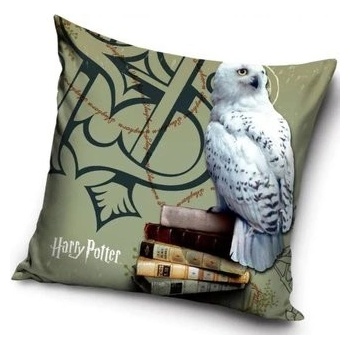 Carbotex Vankúš Harry Potter motív Sova Hedvika 40x40