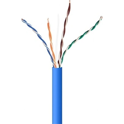 Gembird CAT5e UTP кабел за данни 305 м, син, за монтаж на стена, CCA UPC-5004E-SOL-B (UPC-5004E-SOL-B)