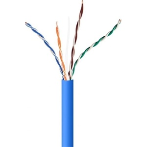 Gembird CAT5e UTP кабел за данни 305 м, син, за монтаж на стена, CCA UPC-5004E-SOL-B (UPC-5004E-SOL-B)